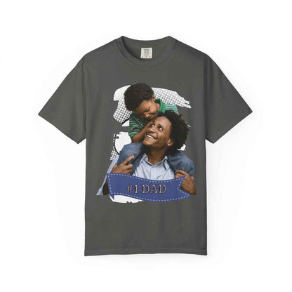 Custom Dad Gift Comfort Colors Personlize Tee for Father, over 80 designs, Por Art, 1980s