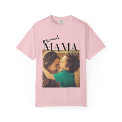 Custom Shirt Abuela, Comfort Colors Personlized Mom Shirt, Grandma, Dad, Sister, Brother, In Law Tee, Unisex Garment-Dyed T-shirt