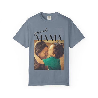 Custom Shirt Abuela, Comfort Colors Personlized Mom Shirt, Grandma, Dad, Sister, Brother, In Law Tee, Unisex Garment-Dyed T-shirt