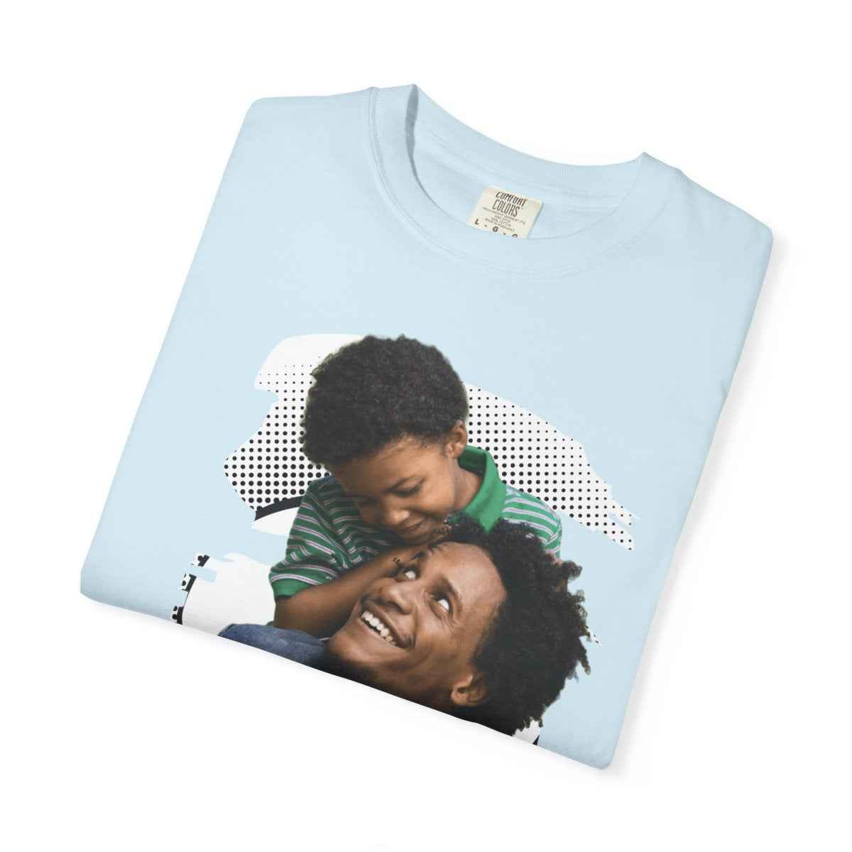 Custom Dad Gift Comfort Colors Personlize Tee for Father, over 80 designs, Por Art, 1980s