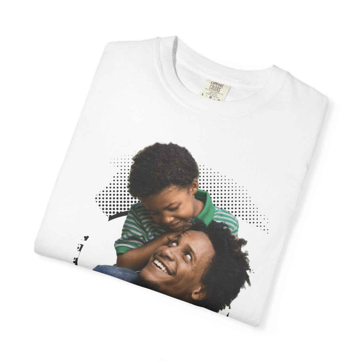 Custom Dad Gift Comfort Colors Personlize Tee for Father, over 80 designs, Por Art, 1980s