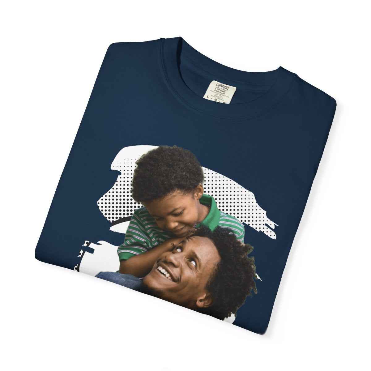 Custom Dad Gift Comfort Colors Personlize Tee for Father, over 80 designs, Por Art, 1980s