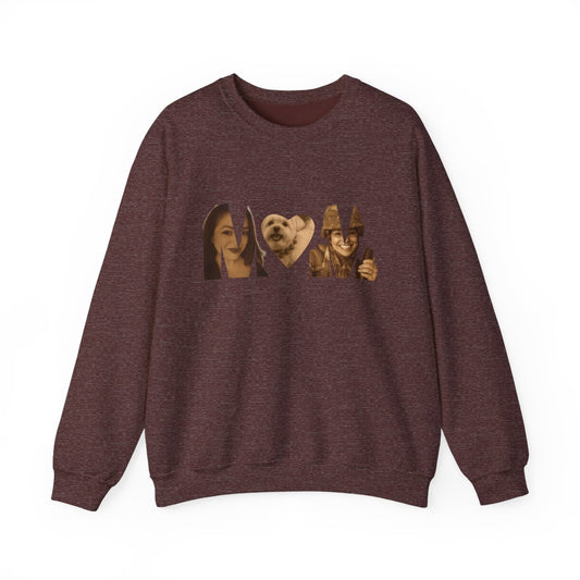 Custom Gift For Her, for Him | Personalized MoM Photo Sweater - Unisex Crewneck