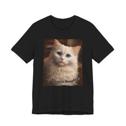 Pet Custom Tee, Family Personalized Oil Painting Brush Textures Style Gift For Him or Gift For Her