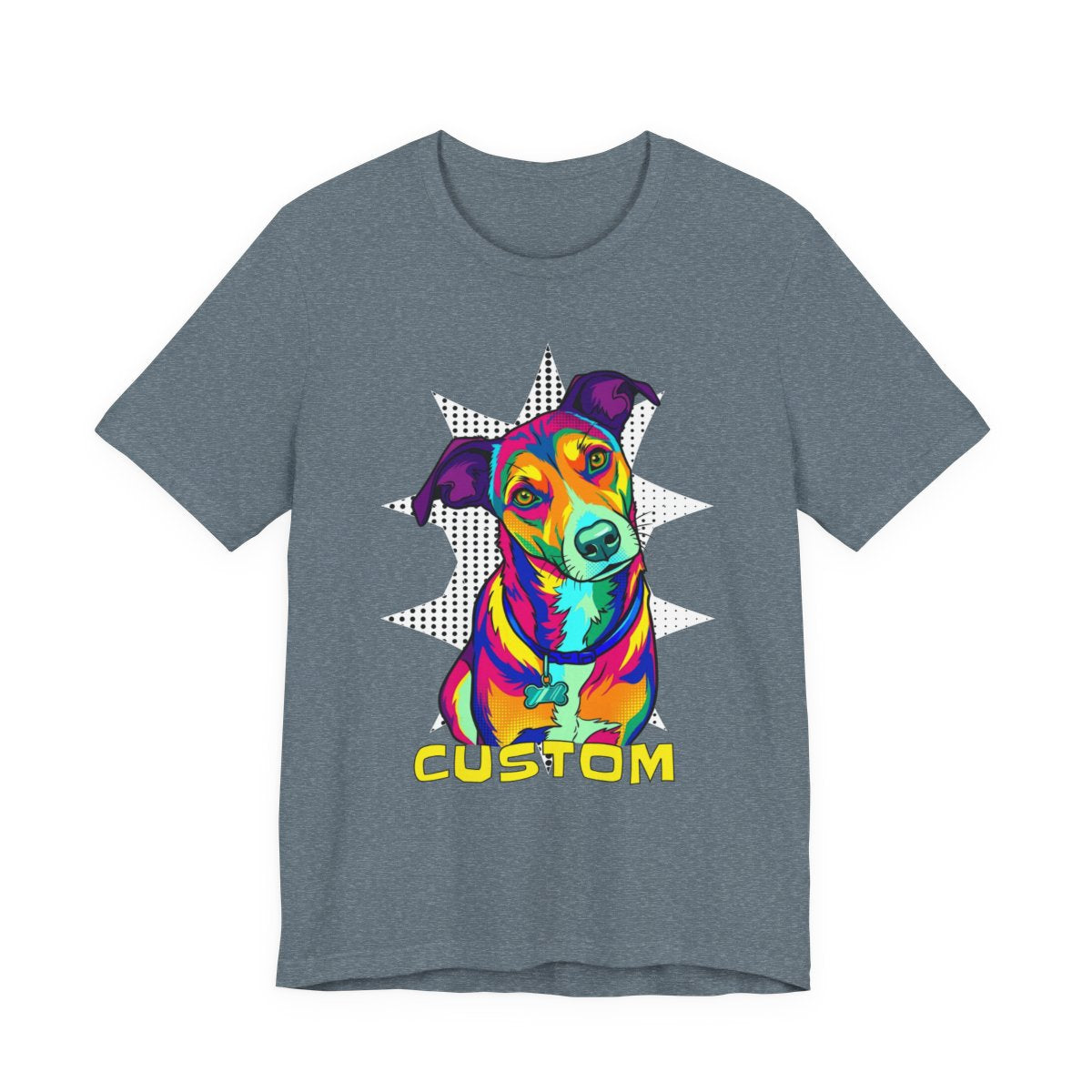 Custom Pop Art ..Gift Personlized Photo Family Shirt, Pet Tee, Soft Shirt For Mother's Day | Graduation Image Tee Upload Photo