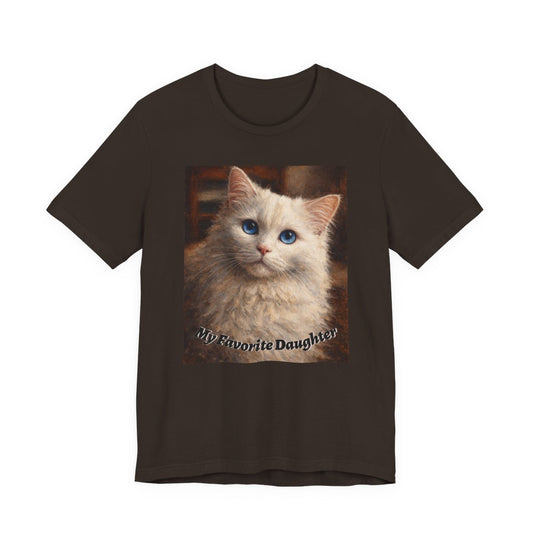 Pet Custom Tee, Family Personalized Oil Painting Brush Textures Style Gift For Him or Gift For Her