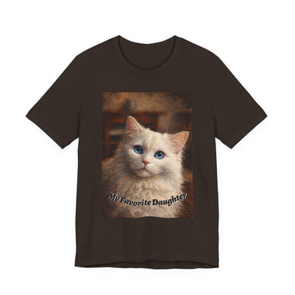 Pet Custom Tee, Family Personalized Oil Painting Brush Textures Style Gift For Him or Gift For Her