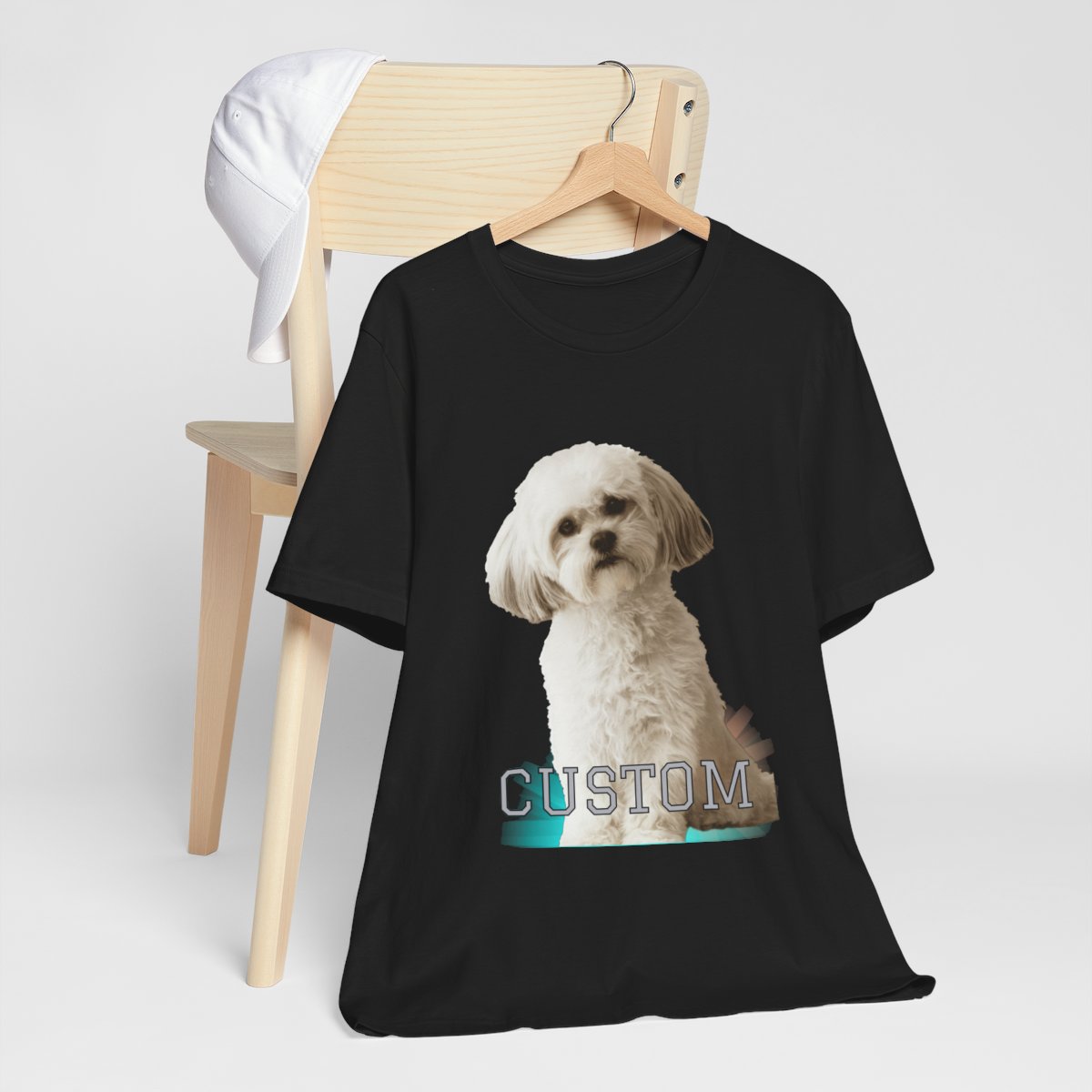 Photo Custom Water Color Gift Personlized Photo Family Shirt, Pet Tee, Soft Shirt For Mother's Day | Graduation Image Tee Upload Photo