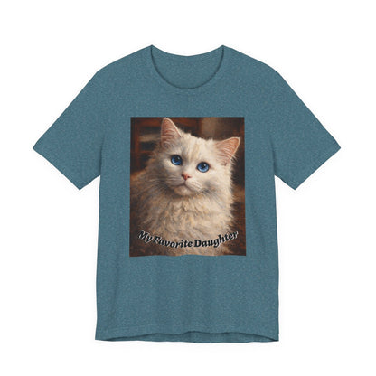 Pet Custom Tee, Family Personalized Oil Painting Brush Textures Style Gift For Him or Gift For Her