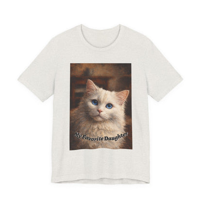 Pet Custom Tee, Family Personalized Oil Painting Brush Textures Style Gift For Him or Gift For Her