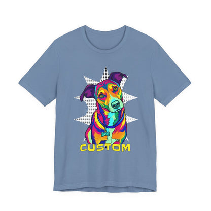 Custom Pop Art ..Gift Personlized Photo Family Shirt, Pet Tee, Soft Shirt For Mother's Day | Graduation Image Tee Upload Photo