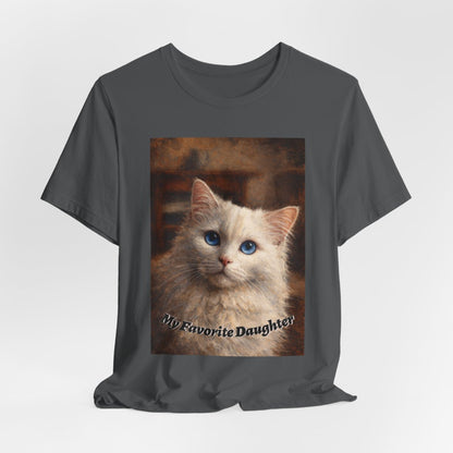 Pet Custom Tee, Family Personalized Oil Painting Brush Textures Style Gift For Him or Gift For Her