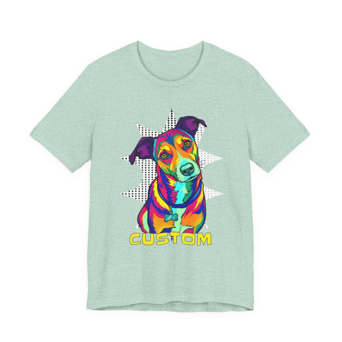 Custom Pop Art ..Gift Personlized Photo Family Shirt, Pet Tee, Soft Shirt For Mother's Day | Graduation Image Tee Upload Photo
