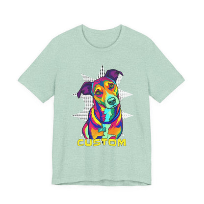 Custom Pop Art ..Gift Personlized Photo Family Shirt, Pet Tee, Soft Shirt For Mother's Day | Graduation Image Tee Upload Photo