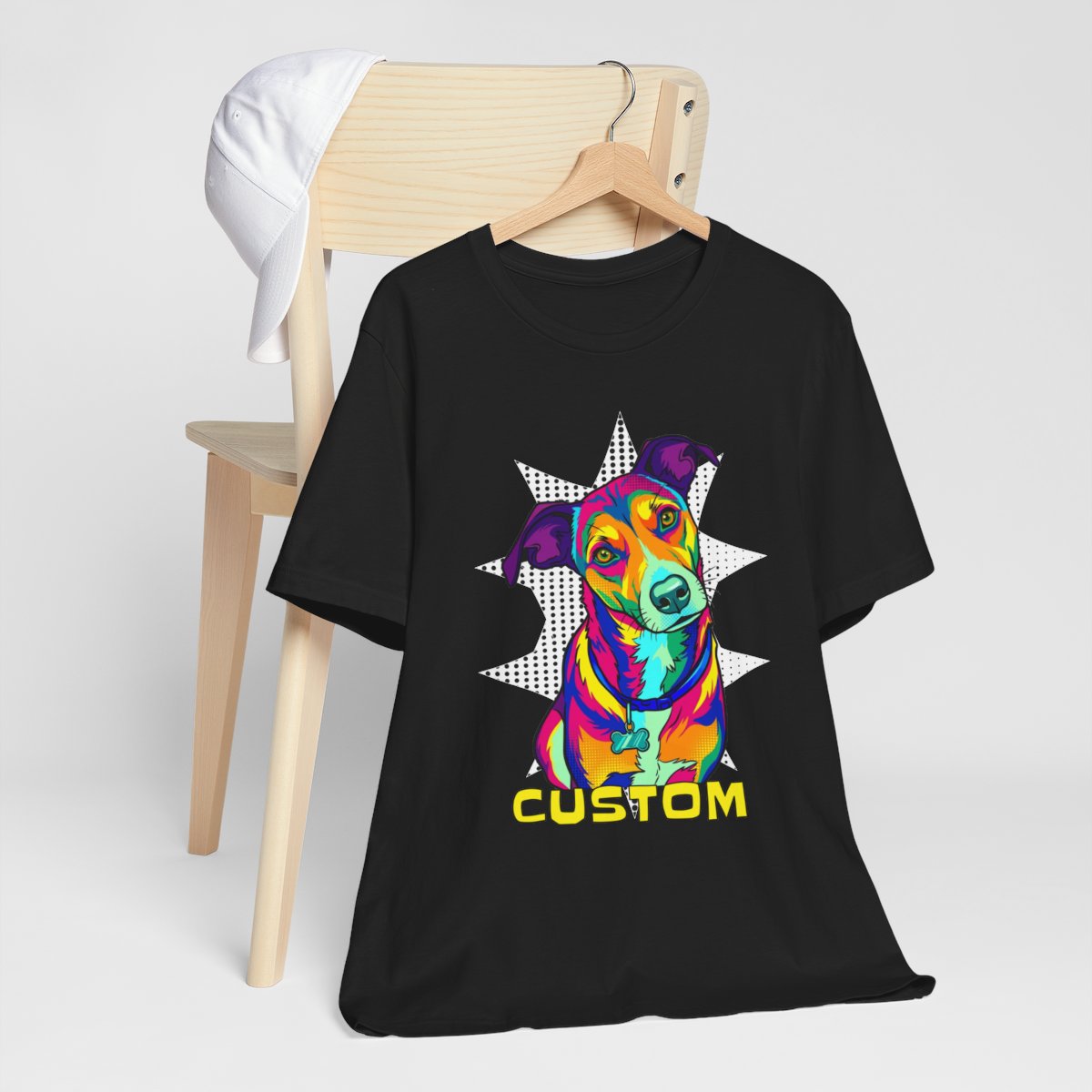 Custom Pop Art ..Gift Personlized Photo Family Shirt, Pet Tee, Soft Shirt For Mother's Day | Graduation Image Tee Upload Photo