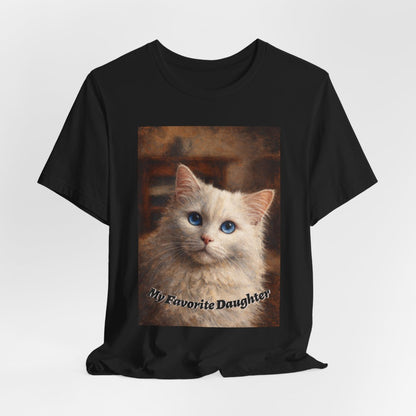 Pet Custom Tee, Family Personalized Oil Painting Brush Textures Style Gift For Him or Gift For Her