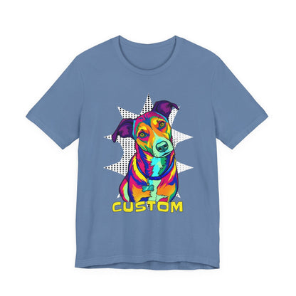 Custom Pop Art ..Gift Personlized Photo Family Shirt, Pet Tee, Soft Shirt For Mother's Day | Graduation Image Tee Upload Photo