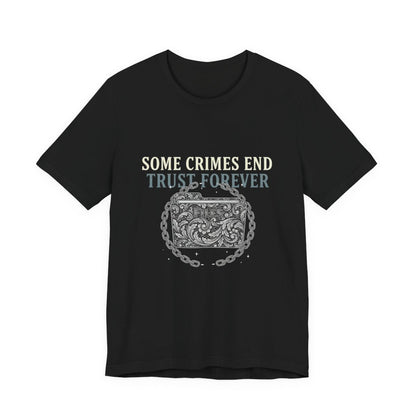 Unisex Graphic Tee, Statement Shirt, Black Cotton T-Shirt, Silence Protects Them, Comfort Fit, Inspirational Shirt, Gift for Activists