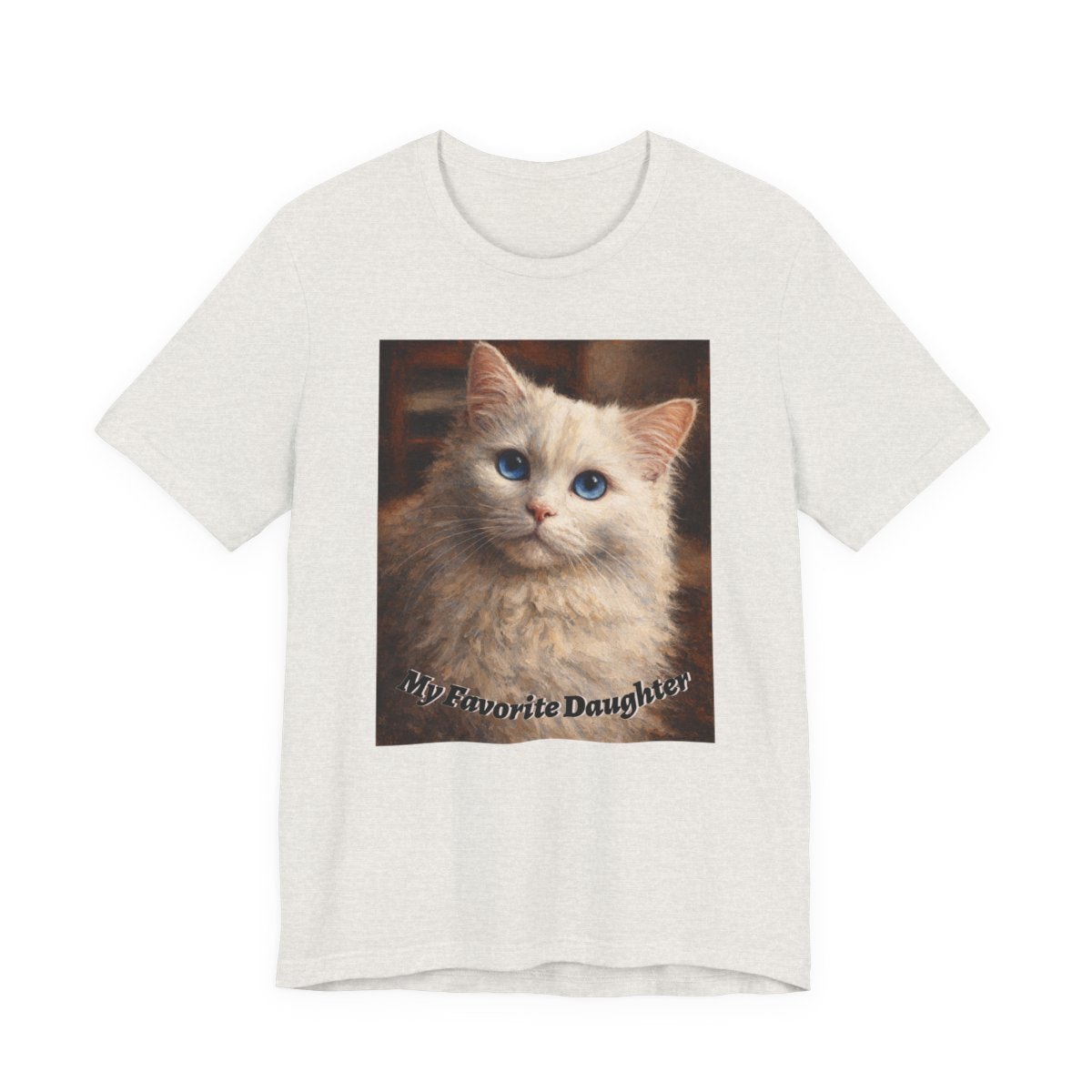 Pet Custom Tee, Family Personalized Oil Painting Brush Textures Style Gift For Him or Gift For Her