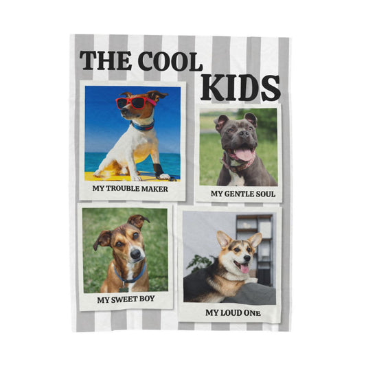 Custom Images Personalize Your Favorite Gift Blanket & Custom Throw Blankets Velveteen Plush Blanket