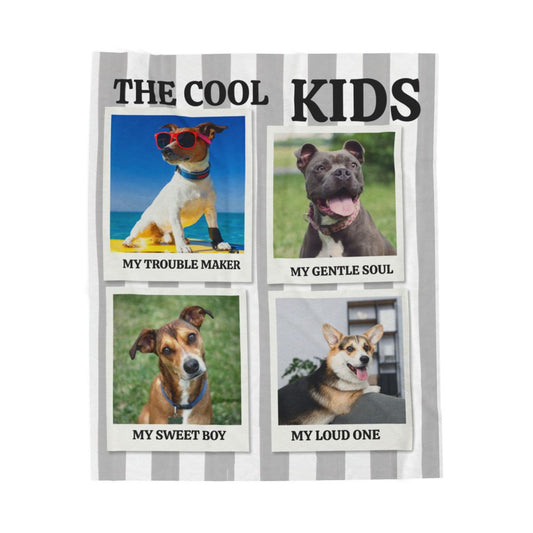 Custom Images Personalize Your Favorite Gift Blanket & Custom Throw Blankets Velveteen Plush Blanket