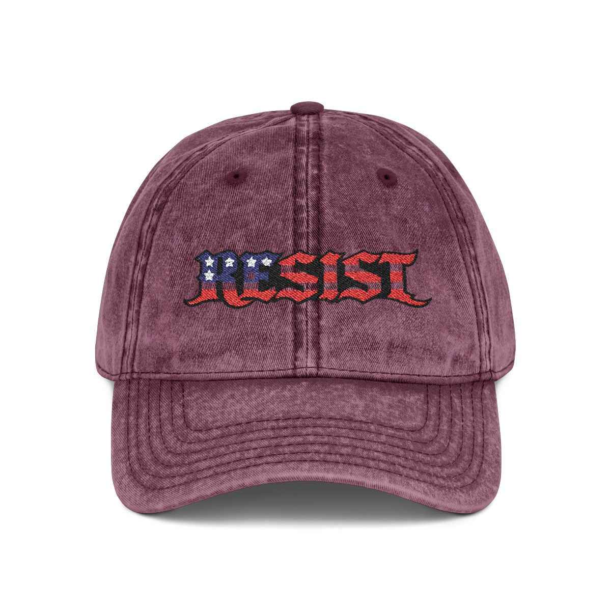 Embroidery Cap with 'RESIST' Patriotic Design |Resist Hat