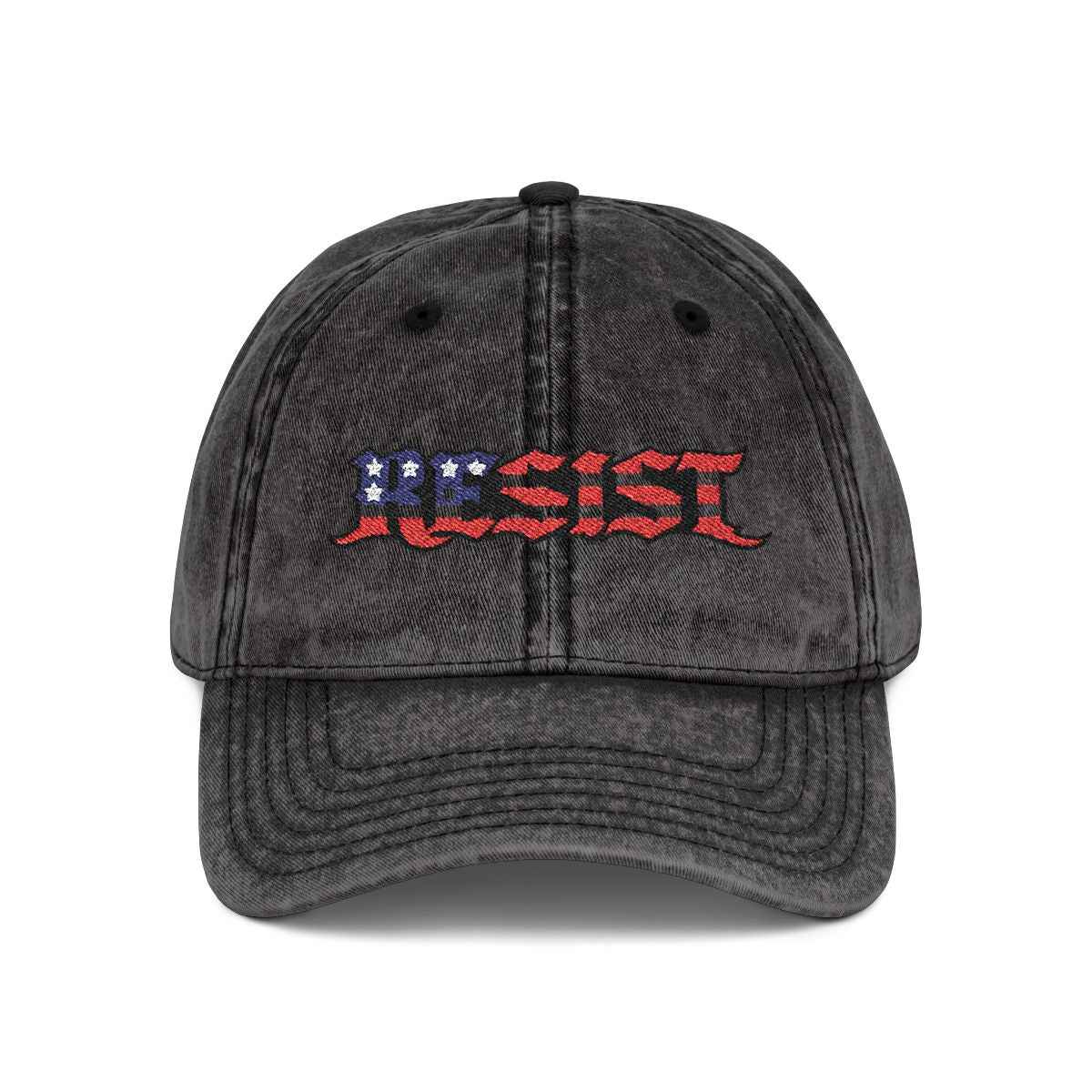 Embroidery Cap with 'RESIST' Patriotic Design |Resist Hat