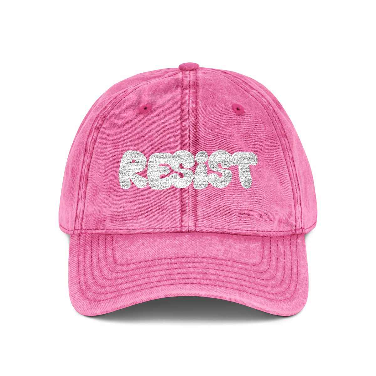 Resist Embroidery Hat | Protesting Cap Top Quality Hat
