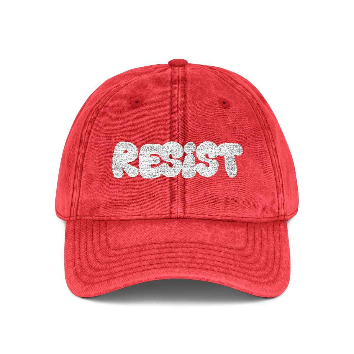 Resist Embroidery Hat | Protesting Cap Top Quality Hat