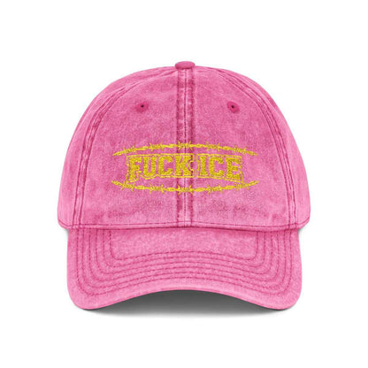 Fuck Ice Hat Anti Trump Cap Embroidery Top Quality