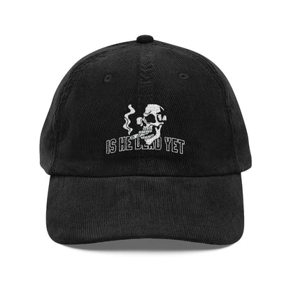 Is He Dead Yet FDT Subtle Embroidery Hat Resist & Protest Funny Hat