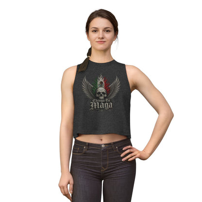 Chinga Tu Maga Crop Top