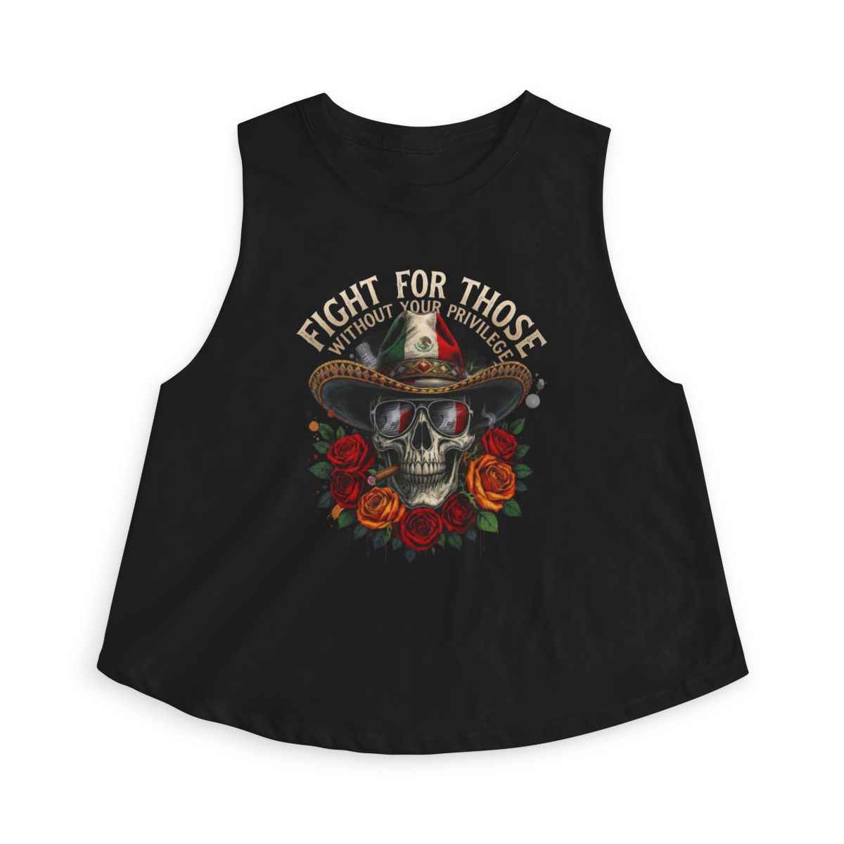 Copy Chinga Tu Maga Crop Top