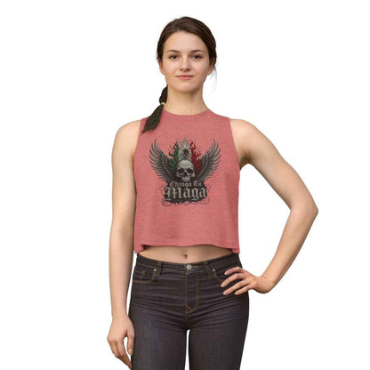 Chinga Tu Maga Crop Top