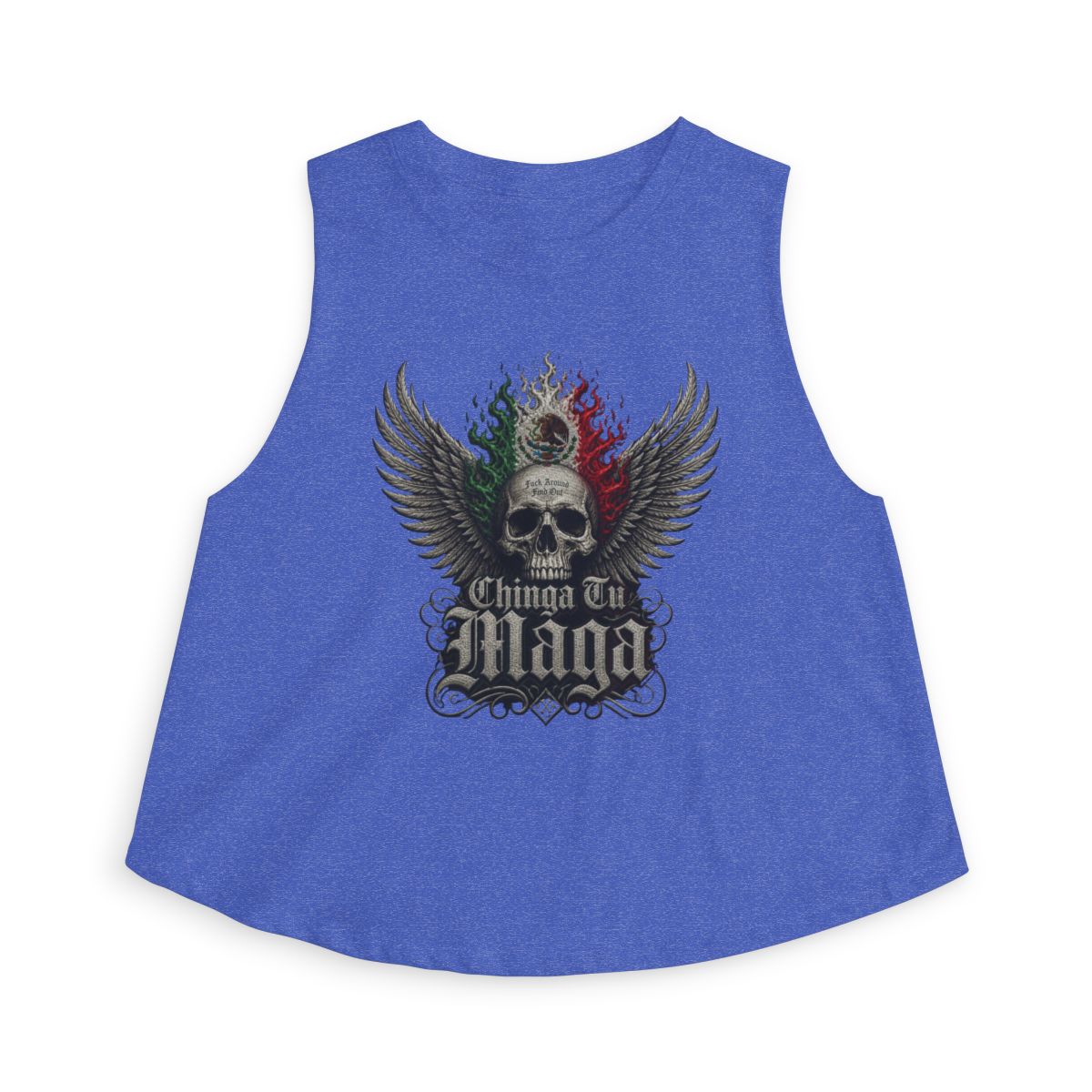Chinga Tu Maga Crop Top