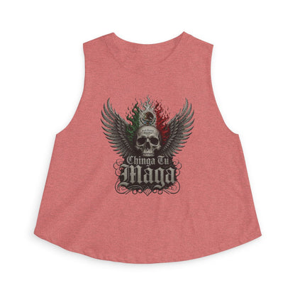 Chinga Tu Maga Crop Top