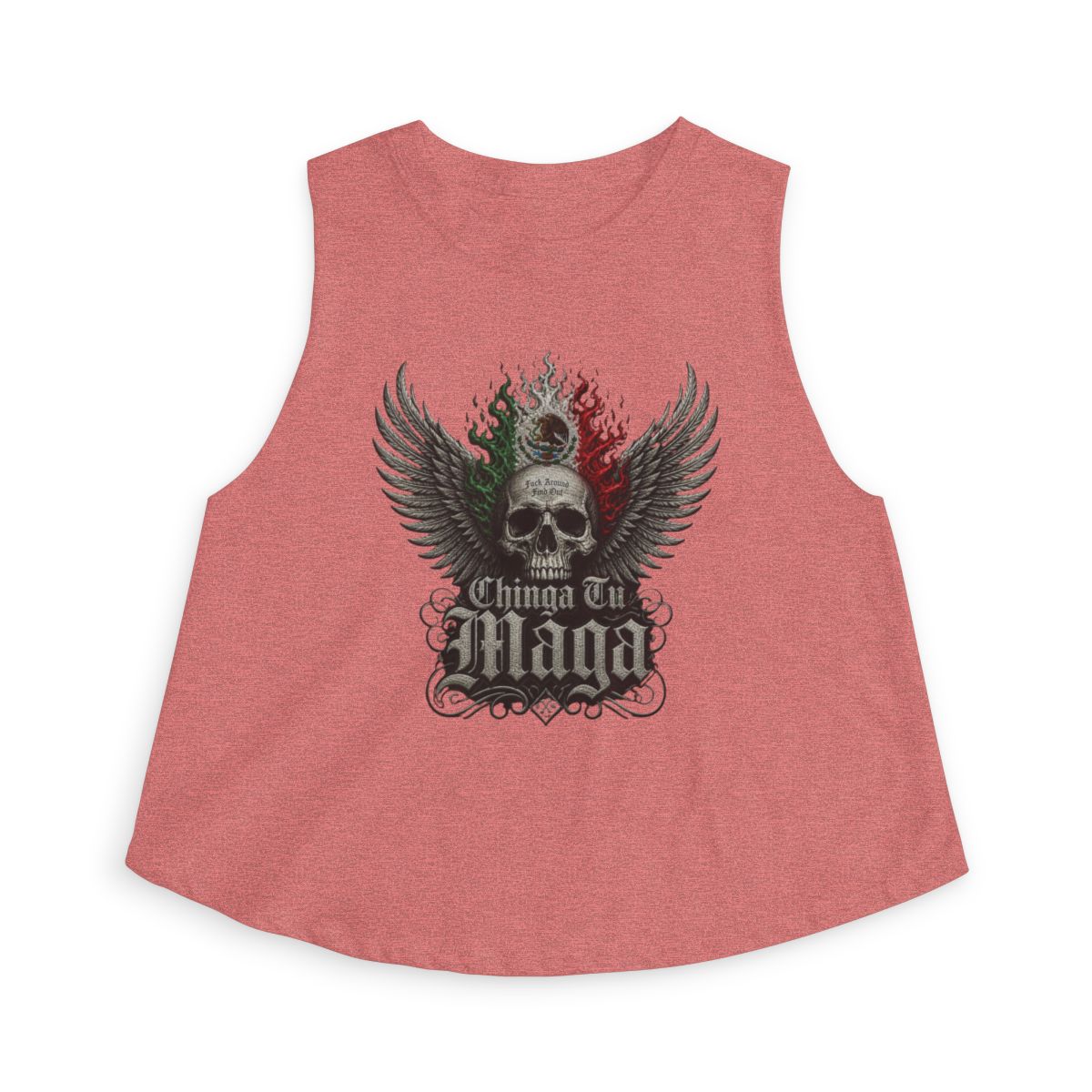 Chinga Tu Maga Crop Top