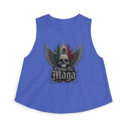 Chinga Tu Maga Crop Top