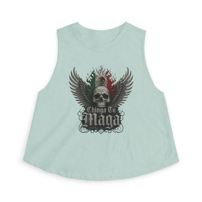 Chinga Tu Maga Crop Top