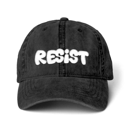 Resist Embroidery Hat | Protesting Cap Top Quality Hat