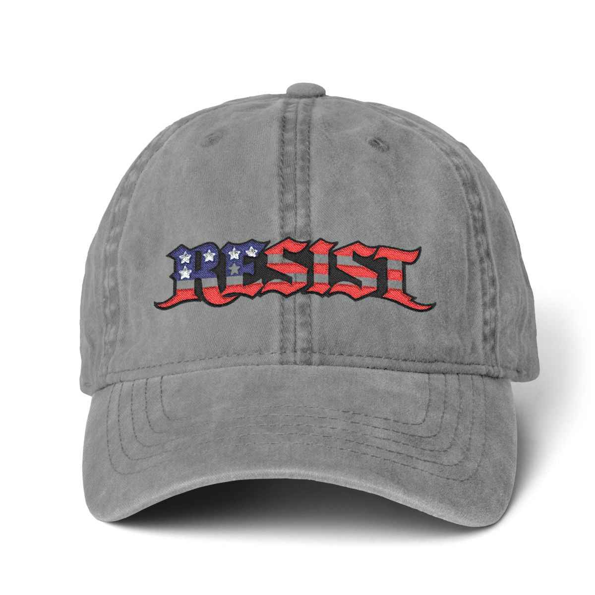 Embroidery Cap with 'RESIST' Patriotic Design |Resist Hat