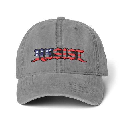 Embroidery Cap with 'RESIST' Patriotic Design |Resist Hat