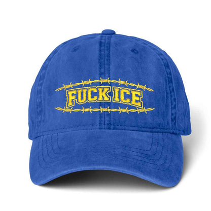 Fuck Ice Hat Anti Trump Cap Embroidery Top Quality
