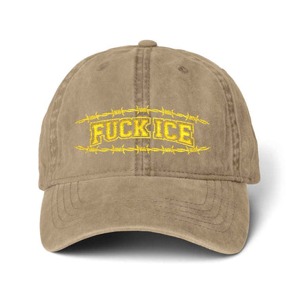Fuck Ice Hat Anti Trump Cap Embroidery Top Quality