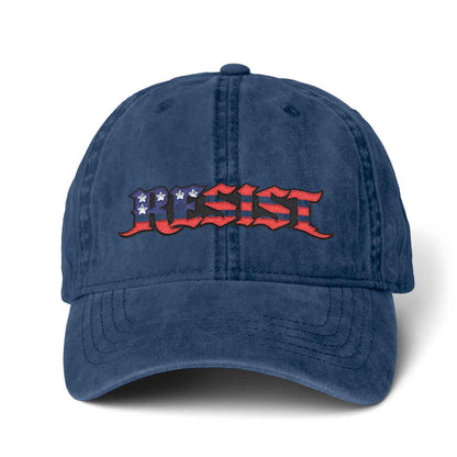 Embroidery Cap with 'RESIST' Patriotic Design |Resist Hat