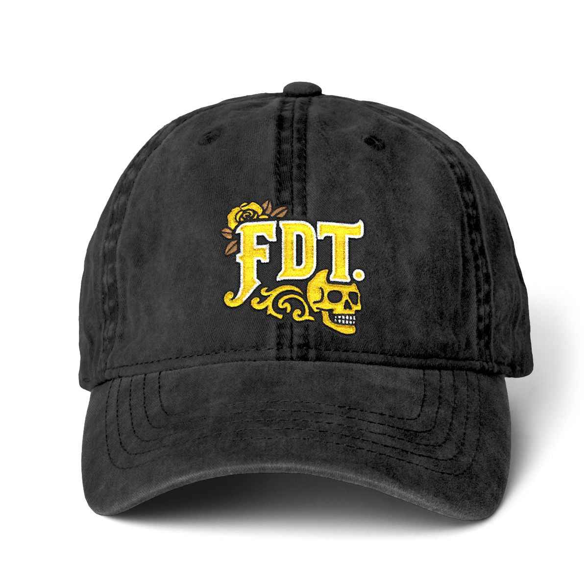Political Hat Embroidery Cap Pigment-Dyed Cap with Fashion Undervisor (Embroidery)