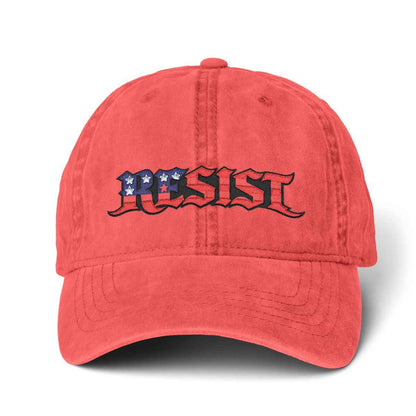 Embroidery Cap with 'RESIST' Patriotic Design |Resist Hat