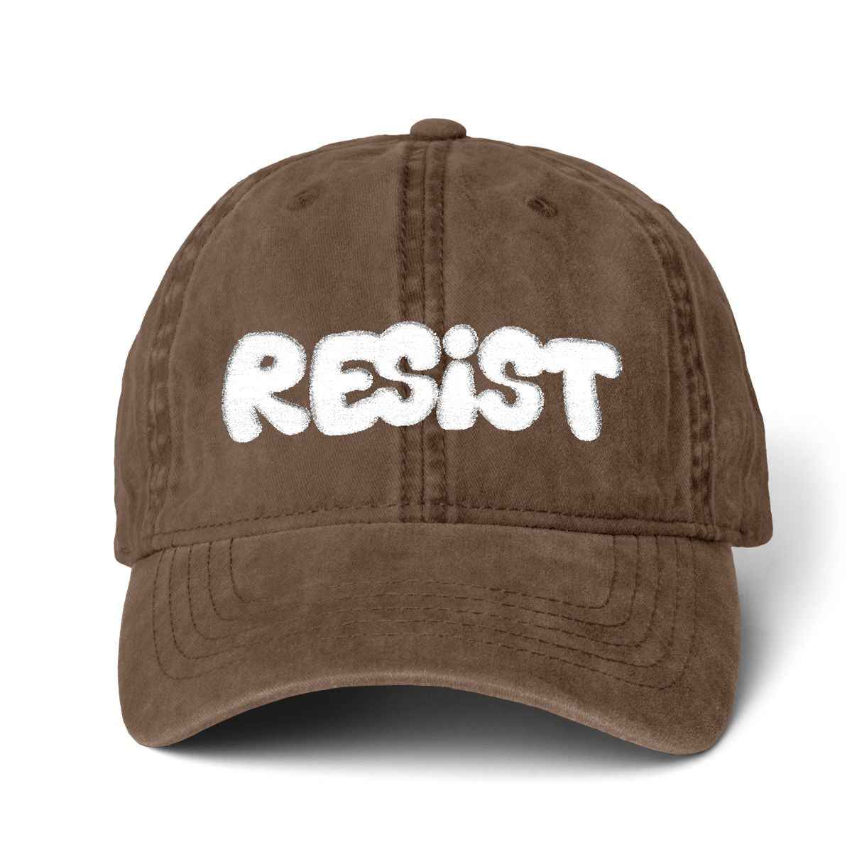 Political Hat Embroidery Cap Pigment-Dyed Cap with Fashion Undervisor (Embroidery)
