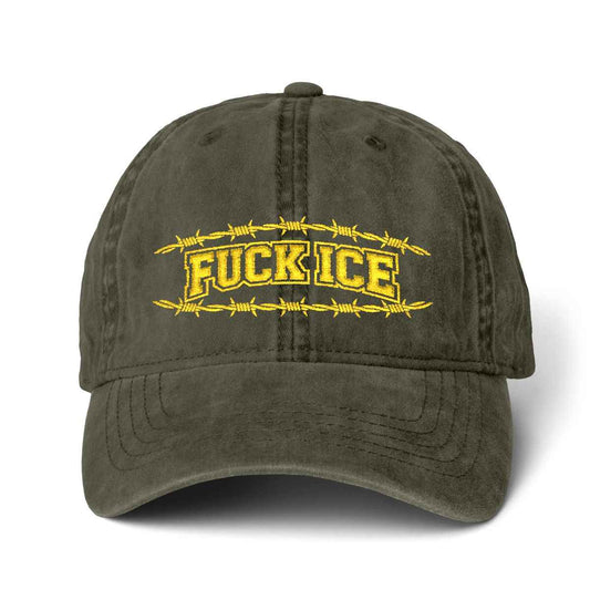 Fuck Ice Hat Anti Trump Cap Embroidery Top Quality