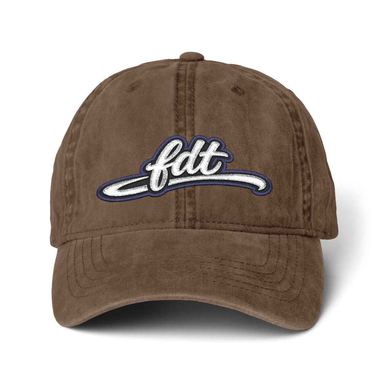 Political Hat Embroidery Cap Pigment-Dyed Cap with Fashion Undervisor (Embroidery)